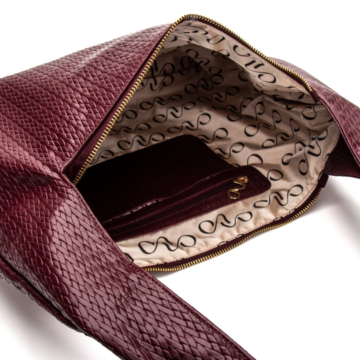 Bolsa Couro Legítimo Ombro/Hobo Média Monaco - FIONATTI