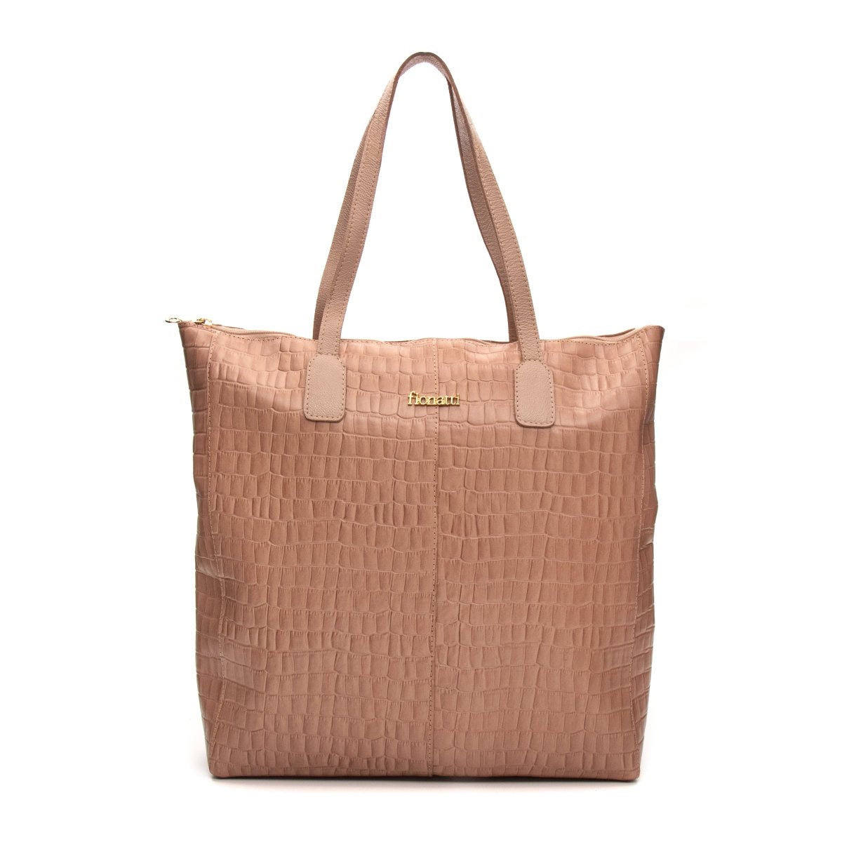 Bolsa Couro Legítimo Shopping Grande Turim - FIONATTI