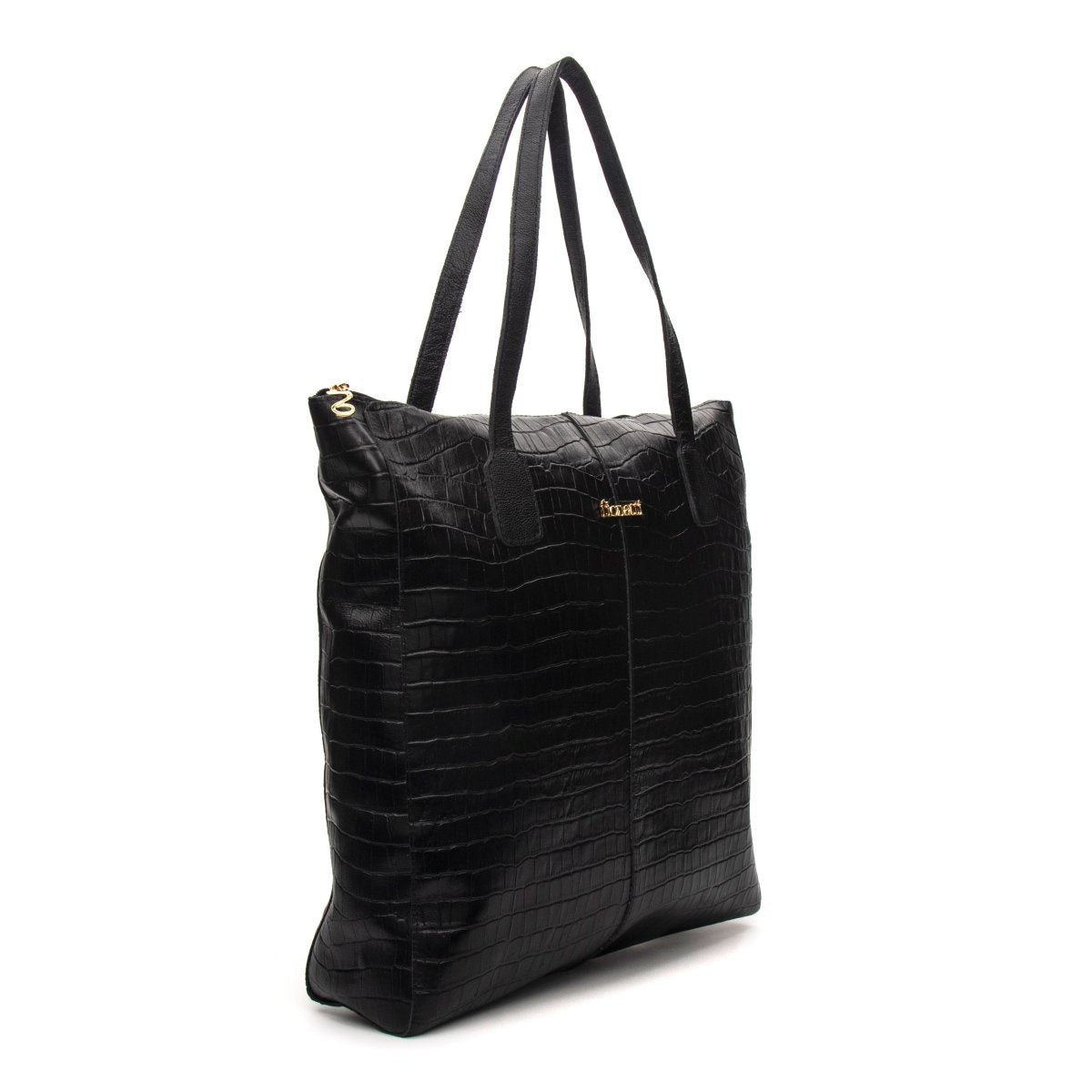 Bolsa Couro Legítimo Shopping Grande Turim - FIONATTI