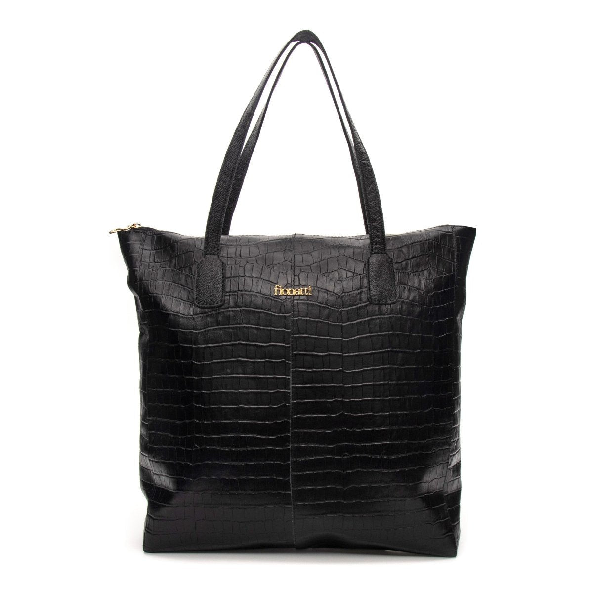 Bolsa Couro Legítimo Shopping Grande Turim - FIONATTI