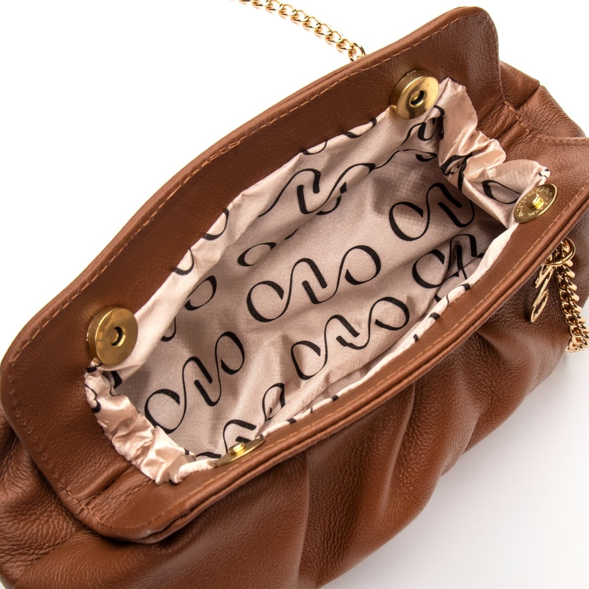 Bolsa Couro Legítimo Tiracolo Pequena Capri - FIONATTI