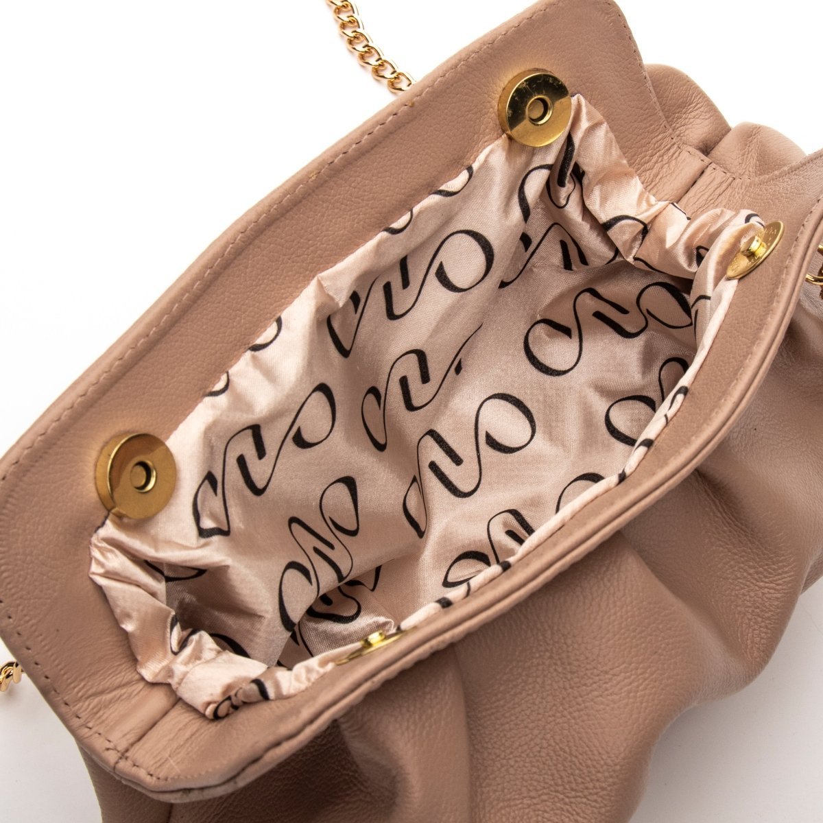 Bolsa Couro Legítimo Tiracolo Pequena Capri - FIONATTI