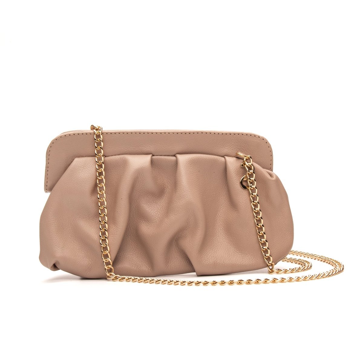 Bolsa Couro Legítimo Tiracolo Pequena Capri - FIONATTI