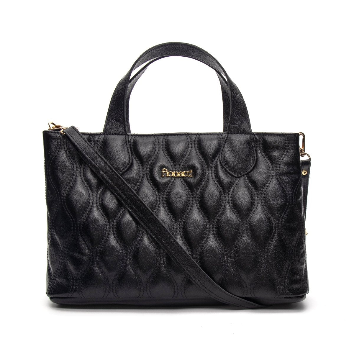Bolsa Couro Legítimo Tote Grande Milano - FIONATTI