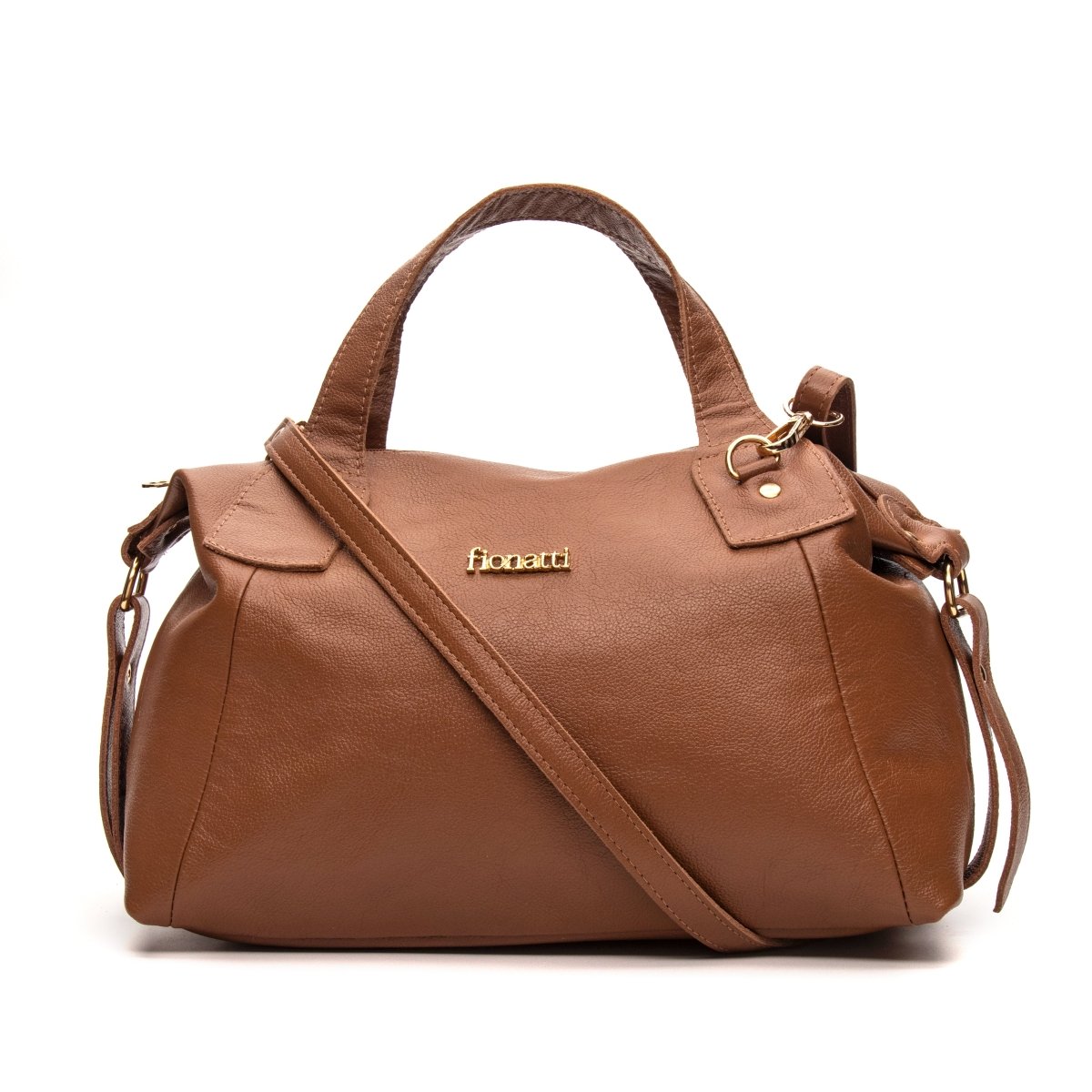 Bolsa Couro Legítimo Tote/Tiracolo Média Verona - FIONATTI