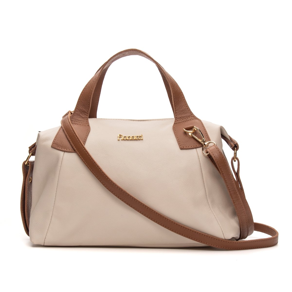 Bolsa Couro Legítimo Tote/Tiracolo Média Verona - FIONATTI